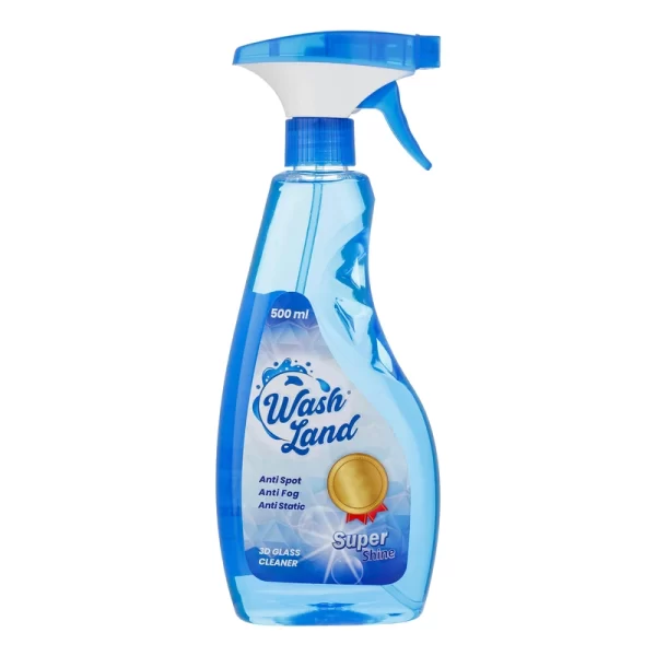مایع شیشه پاک کن واش لند مدل Super Shine-02 حجم 500 میلی لیتر