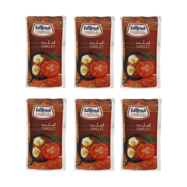 کنسرو املت نیمه آماده اروم آدا - 130 گرم بسته 6 عددی