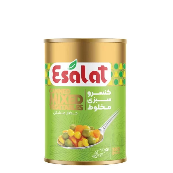 کنسرو سبزیجات اصالت - 380 گرم