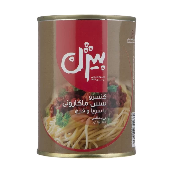 کنسرو سس ماکارونی بیژن - 380 گرم