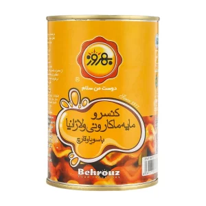 کنسرو مایه ‌ماکارونی و لازانیا بهروز - 380 گرم